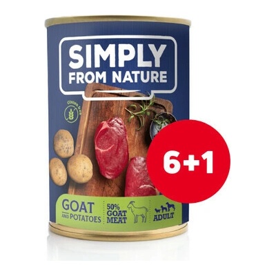 Simply From Nature Kozie so zemiakmi 7 x 400 g