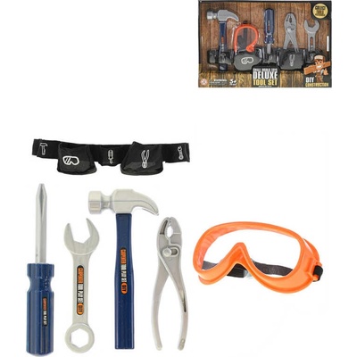 Lamps sada dětské nářadí s opaskem a ochrannými brýlemi 6ks plast