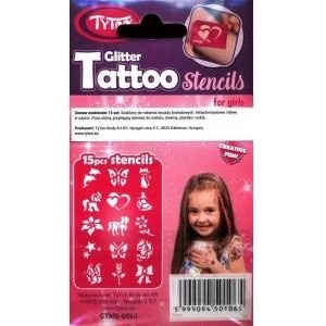 Comandante Tytoo. Tattoo templates - smeared 15pcs
