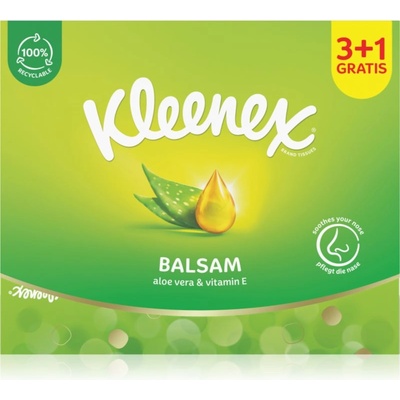 Kleenex Balsam Box хартиени кърпички 4x64 бр