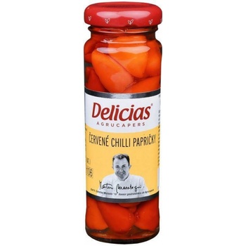 Delicias Červené chilli papričky 100 g