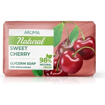 AROMA Сапун aroma natural elements sweet cherry 100 г (5902-224)