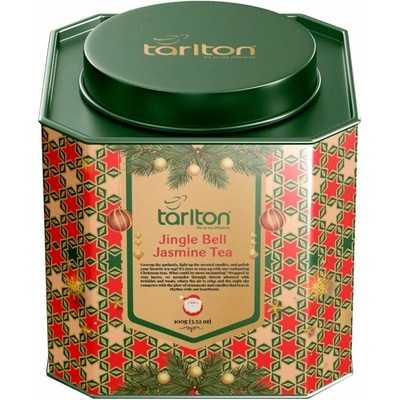 TARLTON Venture Tea Christmas Jingle Bell Jasmine Tea plech 100 g