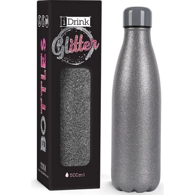 iDrink Thermo láhev stříbrná 500 ml