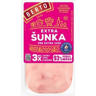 Berto Extra Berto šunka 100 g