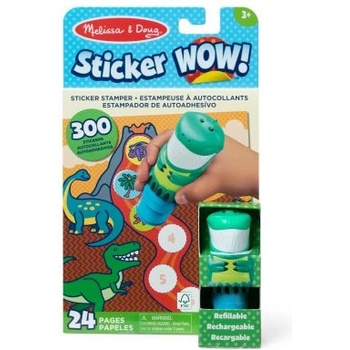 Melissa & doug Печат Sticker WoW - Динозавър - Melissa & Doug (32012_1)
