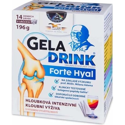 Geladrink FORTE HYAL nápoj 7 příchutí 14 x 14 g