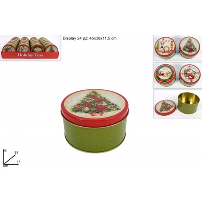 MAKRO Dóza vianočná rôzne motívy