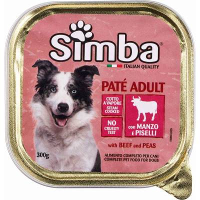 Simba s teľacím mäsom a hráškom 300 g