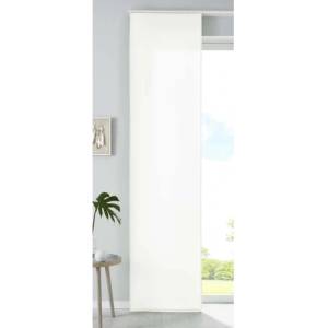 Дрейпари БГ 1 бр. Японска стена от микросатен-245x60 см. за обикновена ПВЦ или Алуминиева релса, цвят Крем с включен комплект за окачване код-85600N-004 (85600N-004)