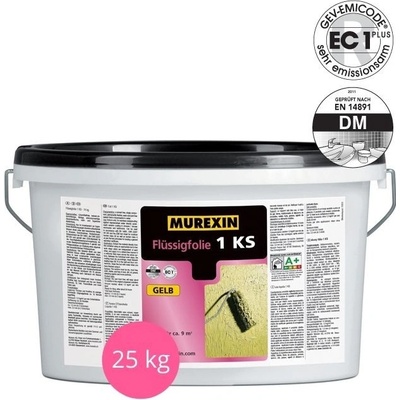 Murexin tekutá fólia 1 KS Rapid Žltá,25kg