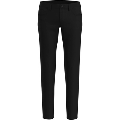 Alberto pánske funkčné Performance chino nohavice slim fit čierne