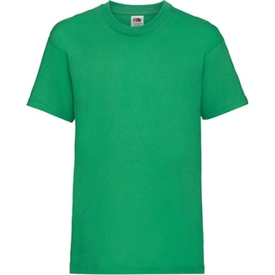 Fruit of the Loom Dětské triko 61-033-0 Kelly Green