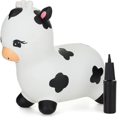 Feedo Zvieratko skákajúce Cow White 260202