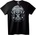 NOONEBRAND Тениска Dicksheidel с череп - XL, Black