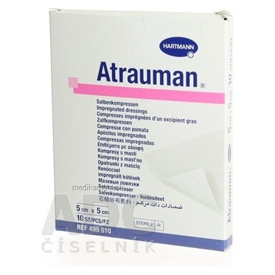 Hartmann Atrauman sterilné krytie 5x5 cm 10 ks