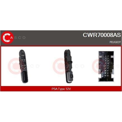 PRZELACZNIK PODNOSNIKA SZYBY PL 17PIN