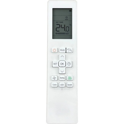 съвместим Midea rg10x1(g2hs)/bgef - заместител дистанционно управление (rg10x1(g2hs)/bgef)