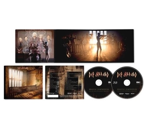 DEF LEPPARD - DRASTIC SYMPHONIES CD