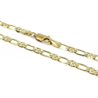 Jan Kos jewellery zlatý náramek typu figaro 31501608
