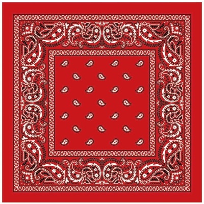 Bandana šátek červený – Zbozi.Blesk.cz