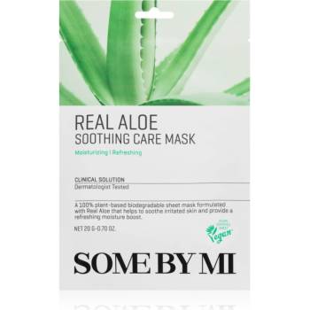 Some By Mi Clinical Solution Aloe Soothing Care Mask успокояваща платнена маска 20 гр