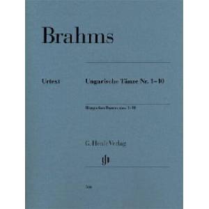 Brahms, Johannes - Ungarische Tänze Nr. 1-10 (ISBN: 9790201805603)