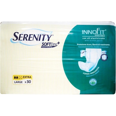 Serenity Памперси Serenity Soft Dry+ L Extra 80/100кг 30бр инофит (43349)