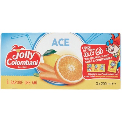 Jolly Colombani džús 3 x 200 ml