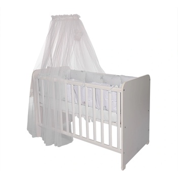 Lorelli Балдахин за бебешко легло Lorelli - Color Pom Pom, 480 x 160 cm, Бял (20051290001)