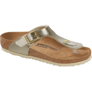 Birkenstock Детски сандали Birkenstock Kid's Gizeh BF Sandals - Electric Metallic Gold - размер 31 (702-1594-0210)