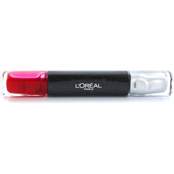 L'Oréal LOreal Paris Infallible Лак за нокти 2-в-1 MTX 026 Fuschia 2 x 5 ml
