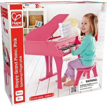 Image 1 of Hape - Дървено пиано - Розово