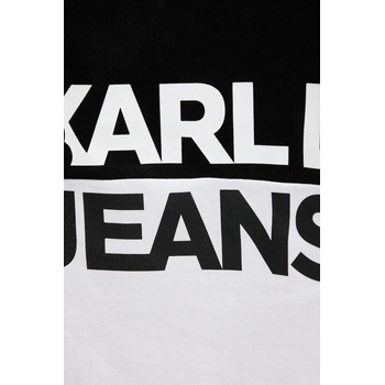 Karl Lagerfeld Jeans Памучна рокля Karl Lagerfeld Jeans (A3W13005)