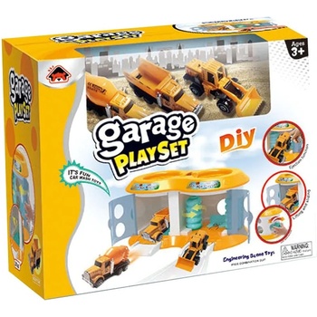 Felyx Toys Игрален комплект Felyx Toys - Автомивка за строителни машини (2106I119)