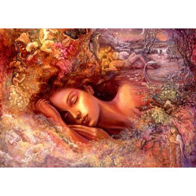 Grafika - Puzzle Josephine Wall: Psyches Dreams - 1 000 piese