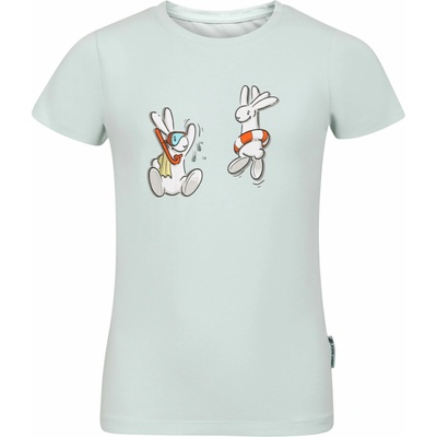 Alpine Pro Детска памучна тениска Bob и Bobek ALPINE PRO BOBBO sprout green ALPINE PRO | Zelen | Момчешки | 92-98