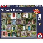 Schmidt Spiele Пъзел Schmidt от 1500 части - Врати (58950)
