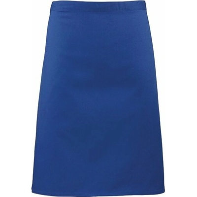Premier Workwear Pracovní zástěra středně dlouhá PR151 Royal Pantone 286 70x50cm