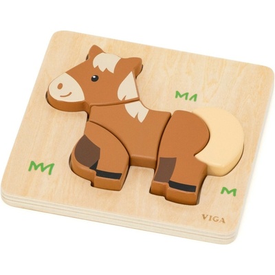 Viga puzzle pro nejmenší koník