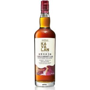 Kavalan Triple Sherry Cask - малцово тайванско уиски 700ml