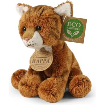 Rappa Плюшена ръждива котка седнала 14 см eco-friendly