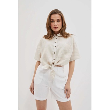 Moodo Бели дамски къси панталони Moodo Moodo | Byal | ЖЕНИ | XS