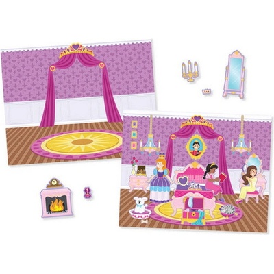 Melissa & Doug Blok s adheznými samolepkami Kráľovský palác