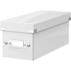 LEITZ Кутия за CD, LEITZ "Click&Store", бяла 60410001 (60410001)