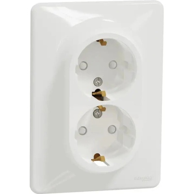 Schneider Electric КОНТАКТ ДВОЕН БЯЛ schneider sedna (sdd311221) (3606481482280)