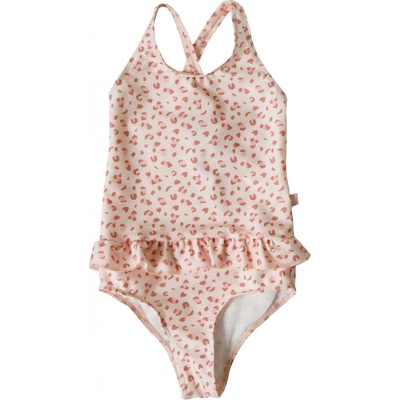 Swim Essentials plavky s UPF 50+ Leopard staroružový
