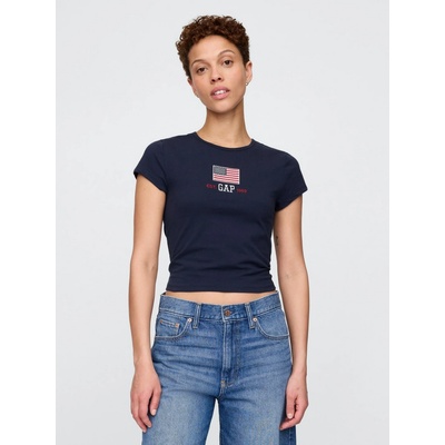 GAP Dámske Crop tričko Americana 761115 05