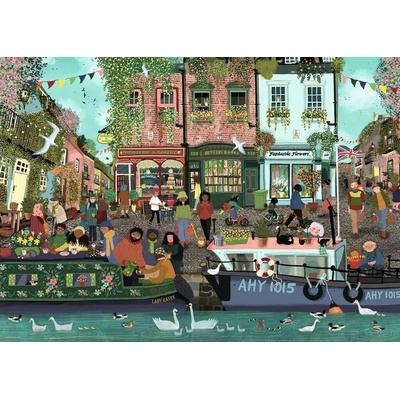 Ravensburger Riverside Town 1000 dielov