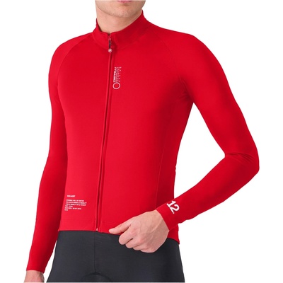 Castelli Мъжко ветрозащитно яке за колоездене Castelli Do. Di. Ci. Jacket Cycling jacket - Rich Red - размер XXL (051-1307-0316)